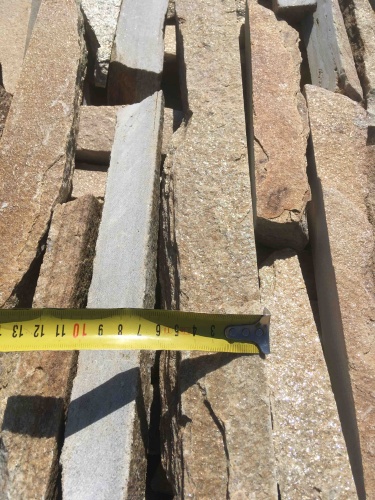 Горбушка златолит золотистый для облицовки купить в Новосибирской области