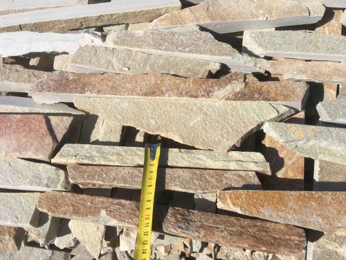 Горбушка златолит золотистый для облицовки купить в Новосибирской области