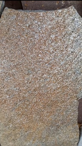 Плитняк златолит серебристый для цоколя, отмостки купить в Новосибирской области