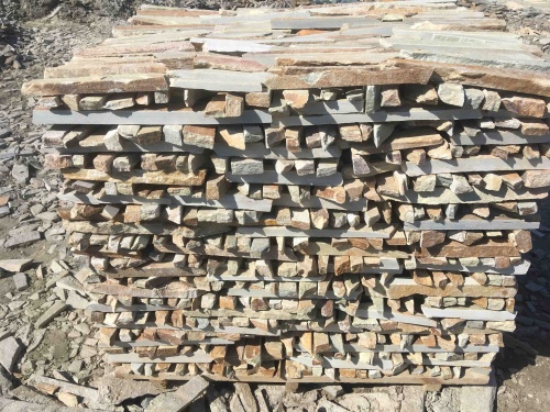 Горбушка златолит золотистый для облицовки купить в Новосибирской области