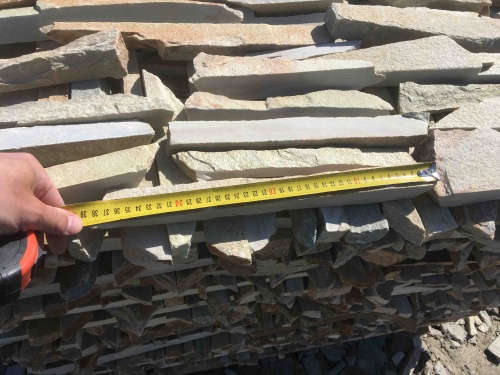 Горбушка златолит золотистый для облицовки купить в Новосибирской области