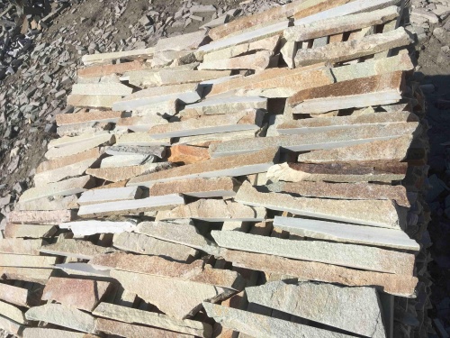 Горбушка златолит золотистый для облицовки купить в Новосибирской области