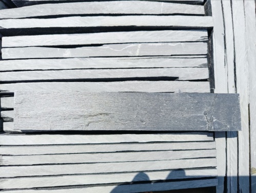 Плитка чёрная из натурального камня фасадная 30 см * 5 см, толщина 7 мм -30 мм купить в Новосибирской области